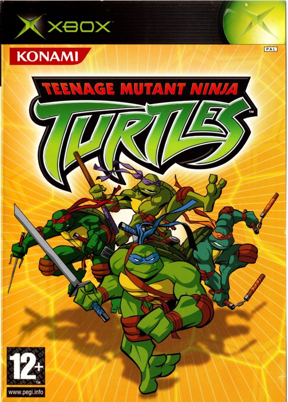 Teenage Mutant Ninja Turtles box art for Xbox